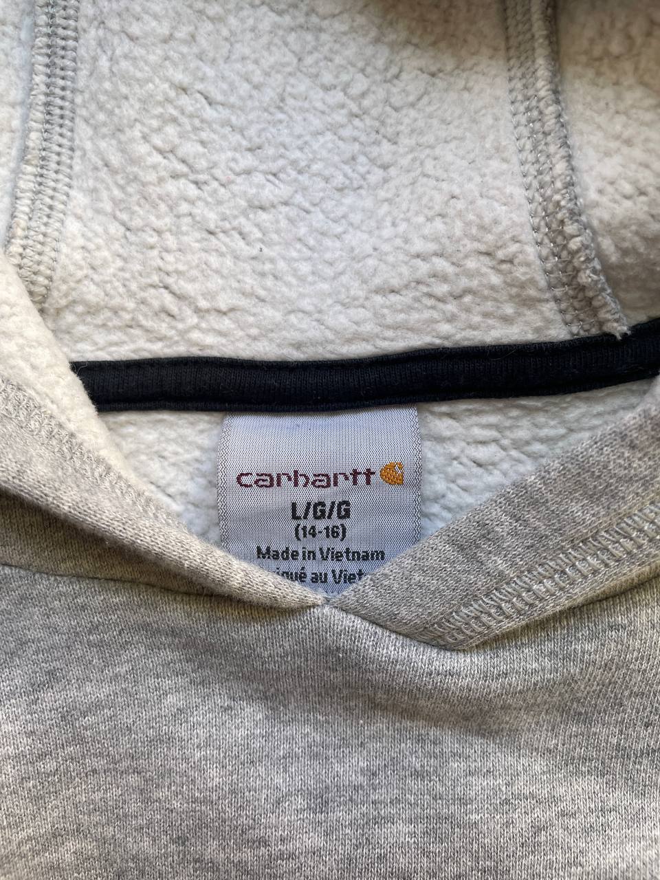 Carhartt Hoodie – Grey (L, Youth)