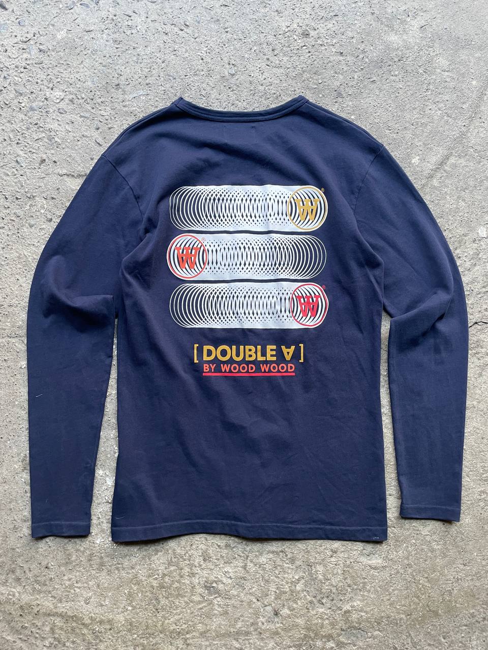 Longsleeve Wood Wood – Blue (S)