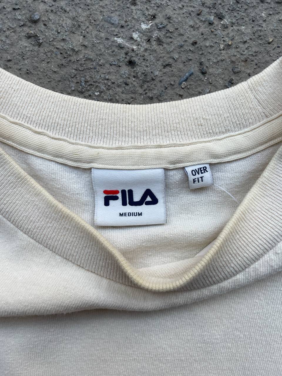Fila T-Shirt – Beige (M–L)