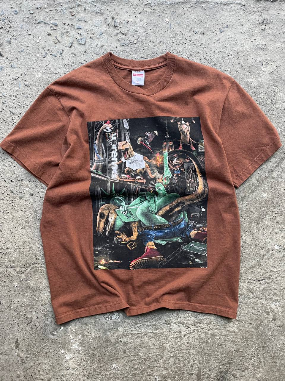 Supreme T-Shirt – Brown (M–L)