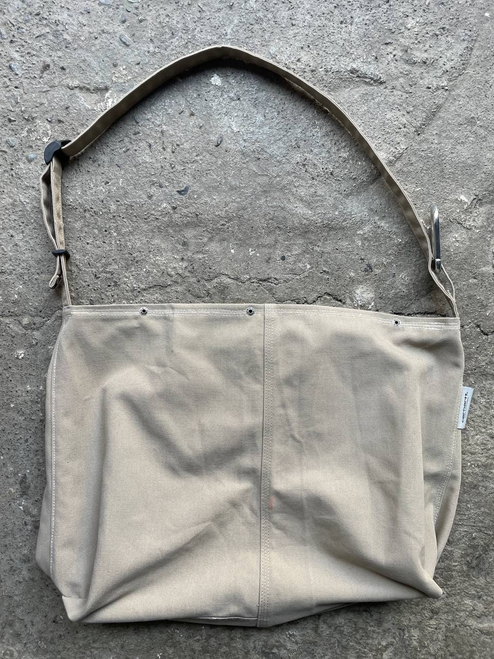 Upcycled Carhartt WIP Bag – Beige (One Size)