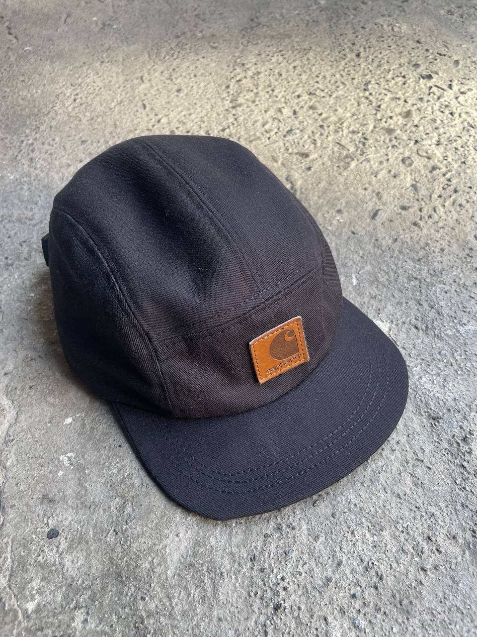 Upcycled Carhartt Cap – Black (One Size)