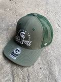 ’47 Tracker Cap – Dark Green (One Size)