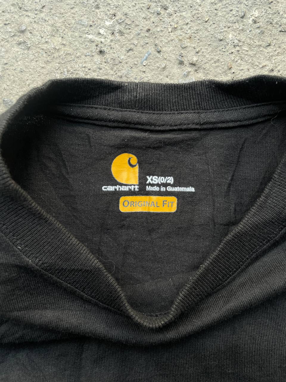 Carhartt Longsleeve – Black (XS-Youth)