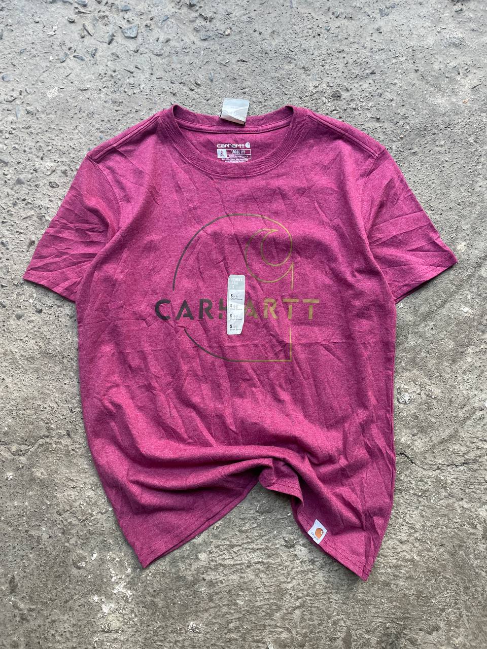 Carhartt T-Shirt – Pink (S-Youth)