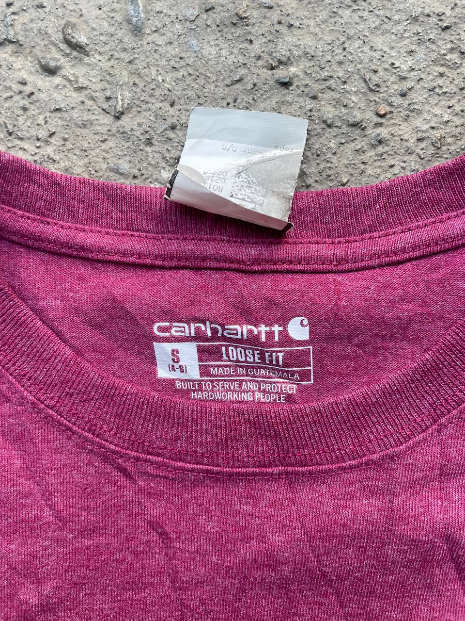 Carhartt T-Shirt – Pink (S-Youth)