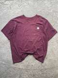 Carhartt T-Shirt – Burgundy (2XL)