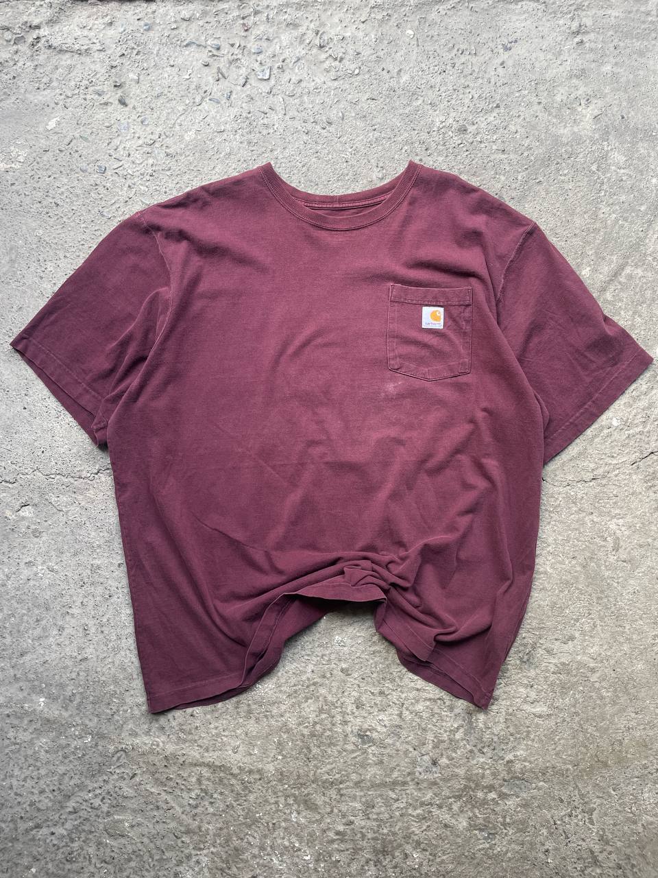 Carhartt T-Shirt – Burgundy (2XL)
