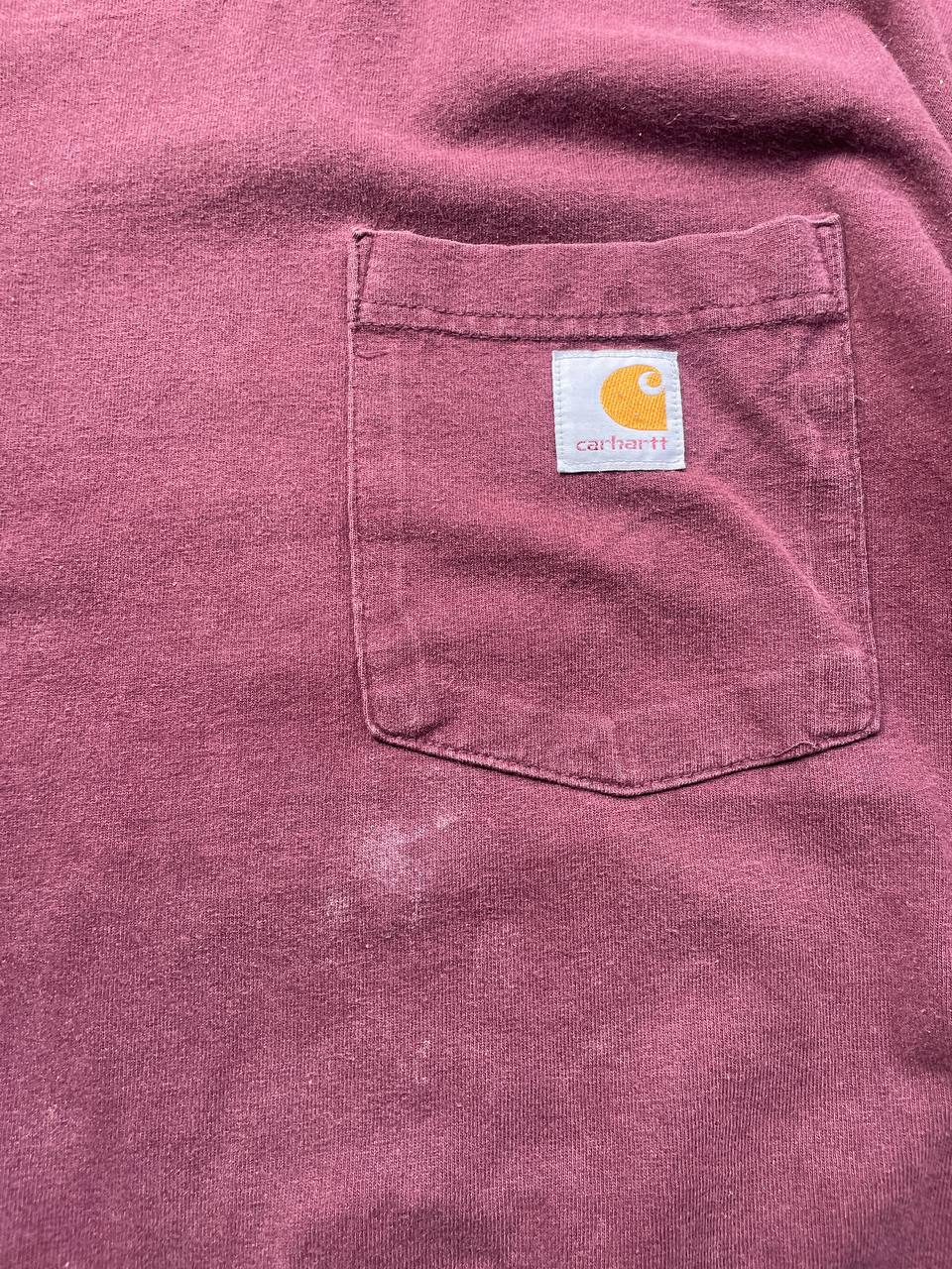 Carhartt T-Shirt – Burgundy (2XL)