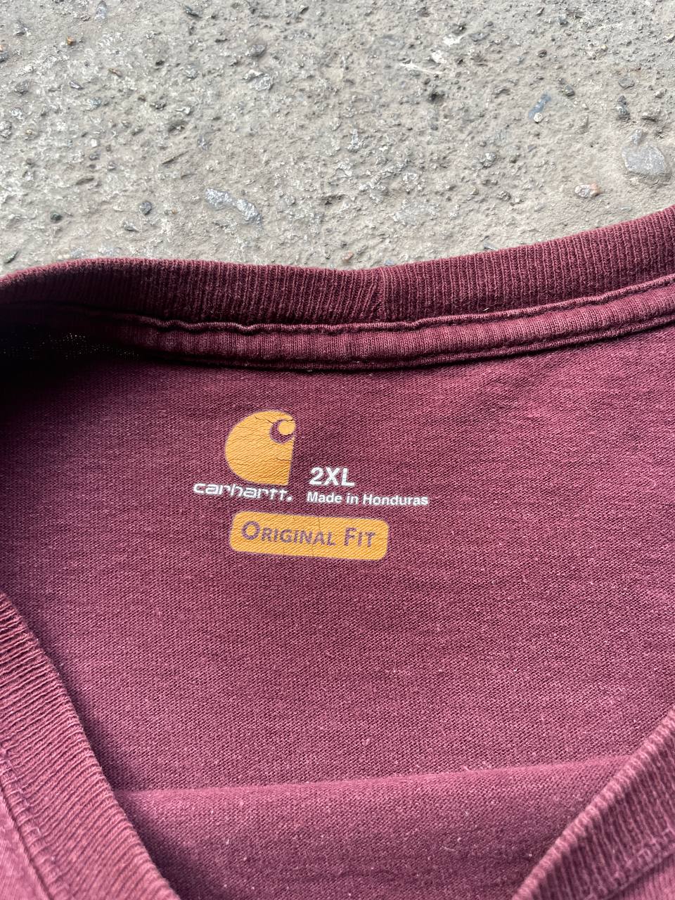 Carhartt T-Shirt – Burgundy (2XL)