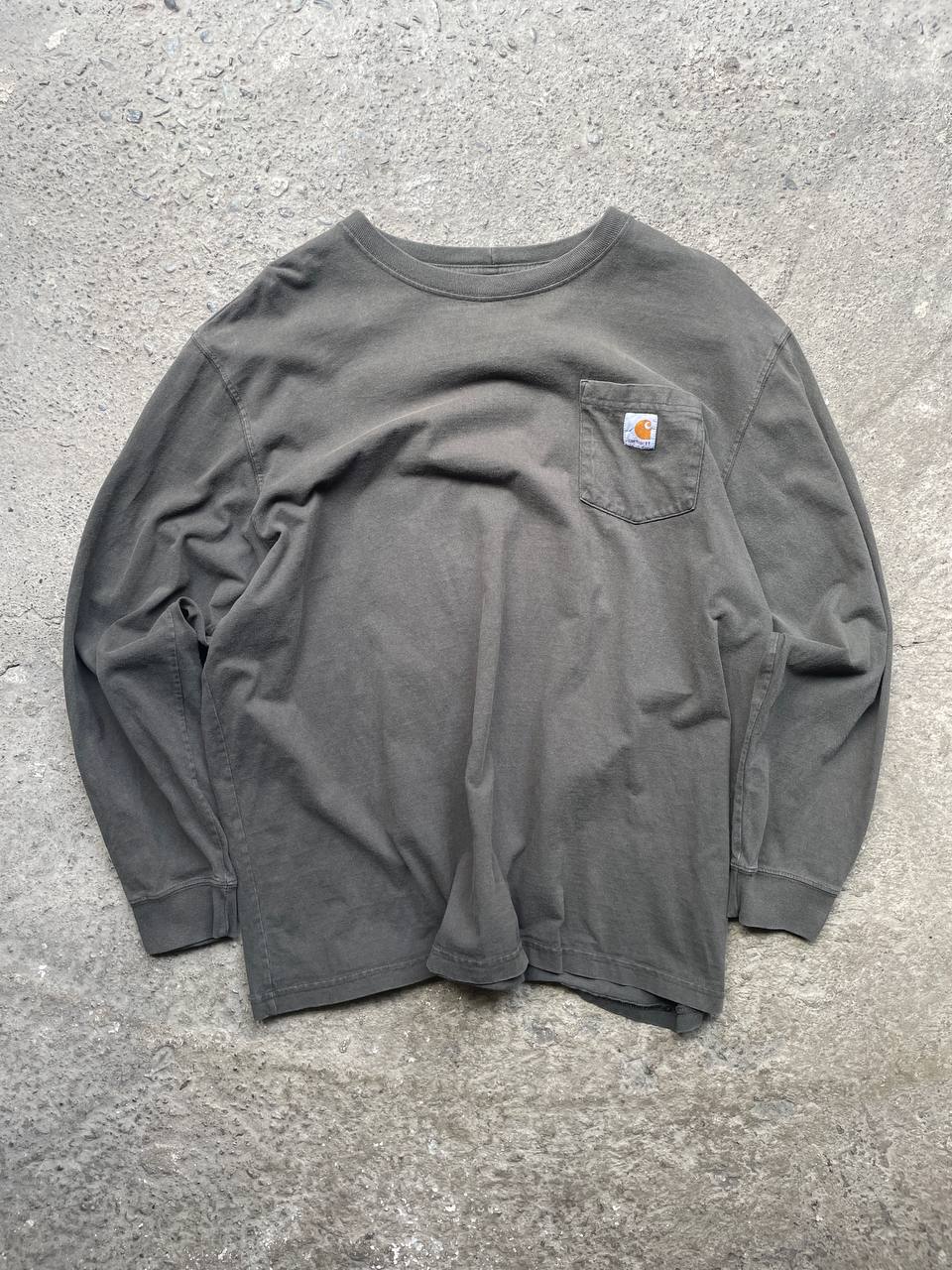 Carhartt Longsleeve – Green (2XL)