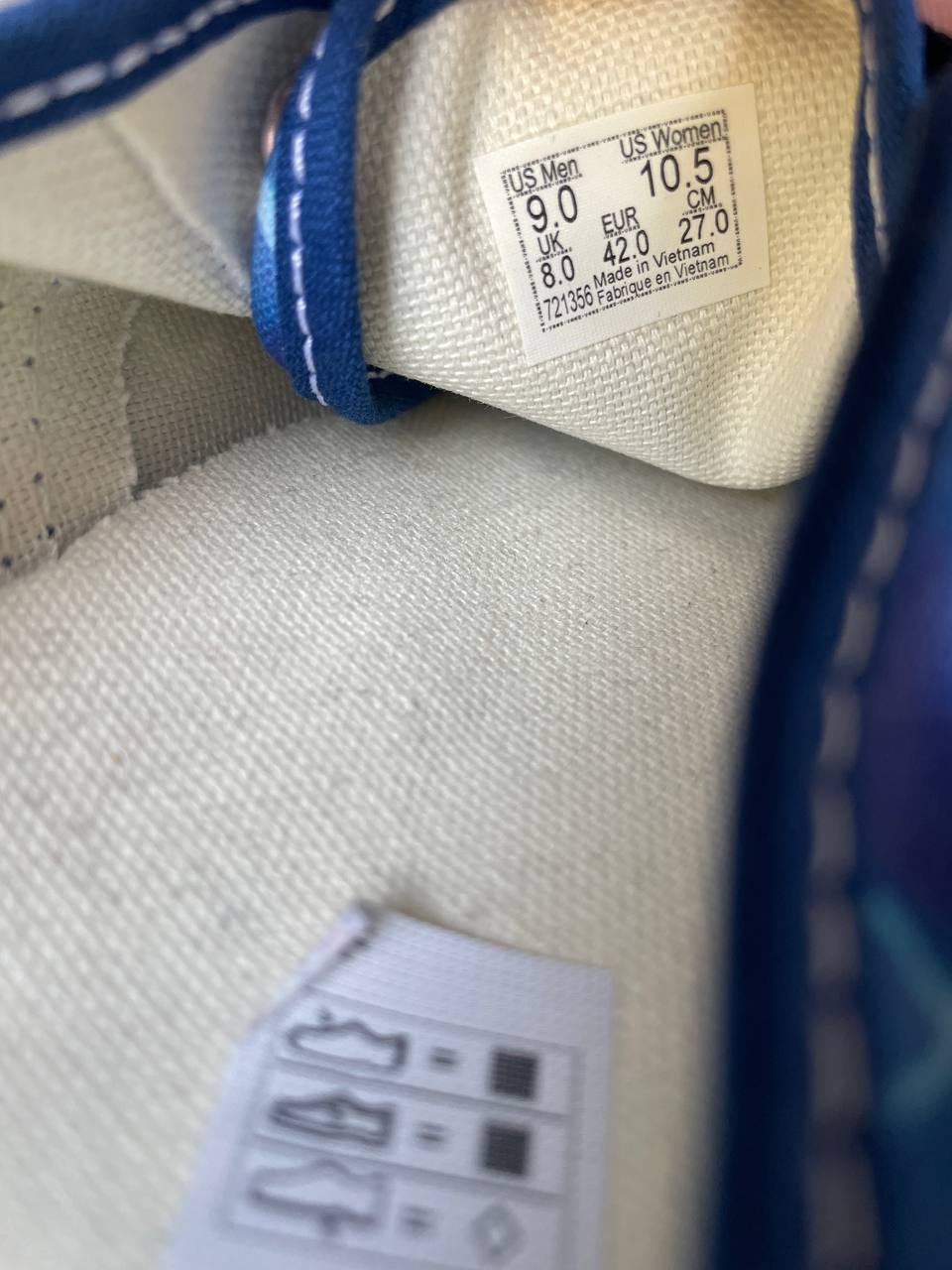 Vans Authentic – Blue (EU 42)