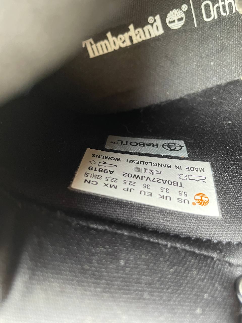 Timberland Boots – Black (EU 36)