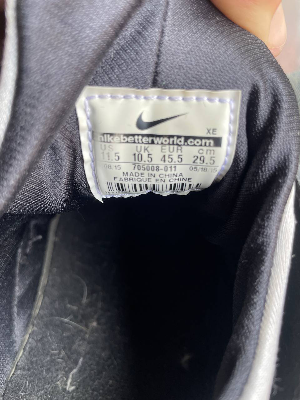 Nike Air Huarache – Black (EU 45)