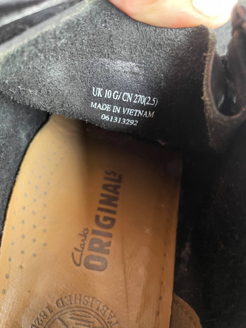 Clarks Boots – Black (EU 44)