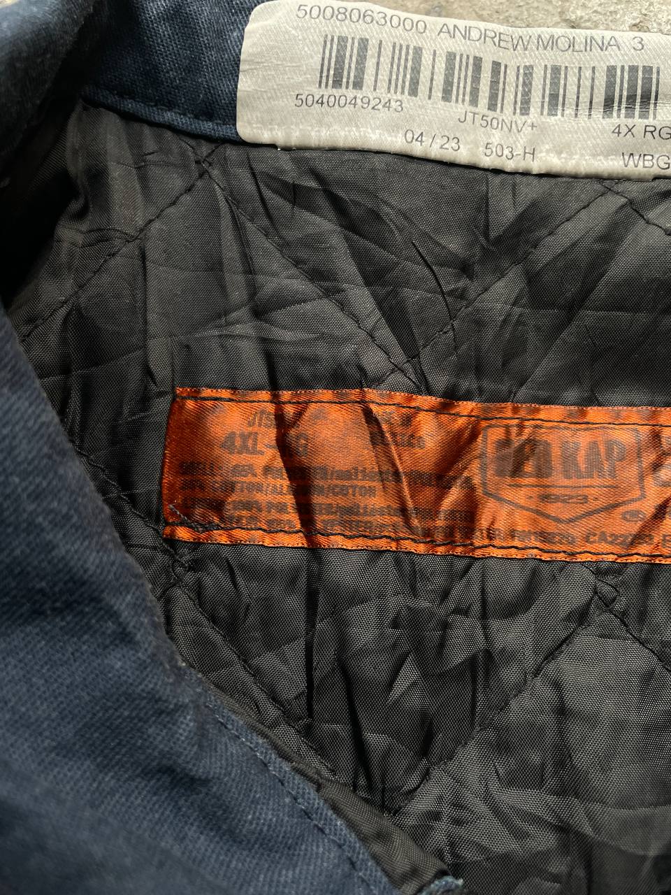 Mechanic Jacket – 4XL