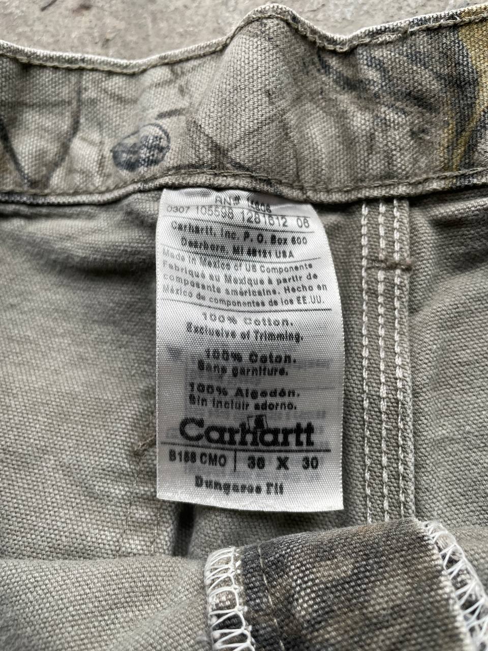 Carhartt Camo Carpenter Pants