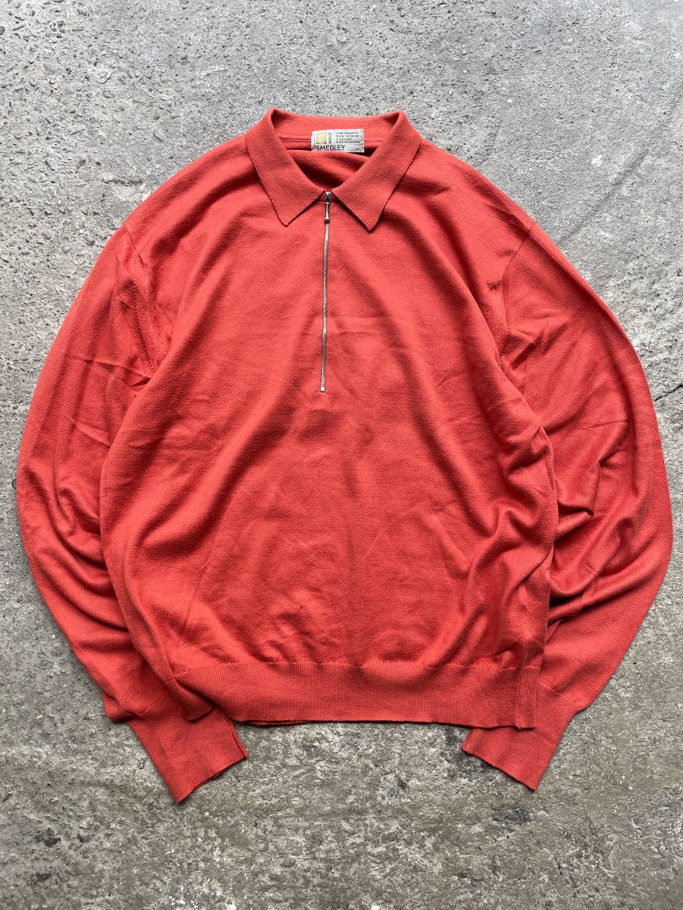 John Smedley 1/4 Zip Sweater (L)