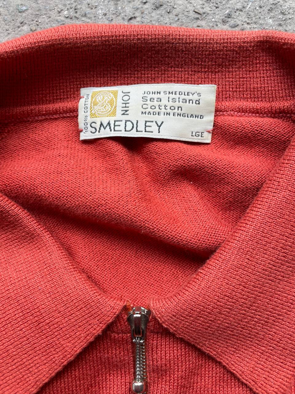 John Smedley 1/4 Zip Sweater (L)