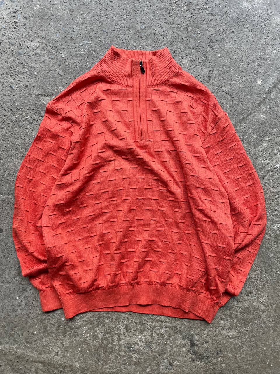 St. Croix 1/4 Zip Sweater (L)