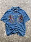 Vintage Bobbie Brooks Denim Shirt (M)