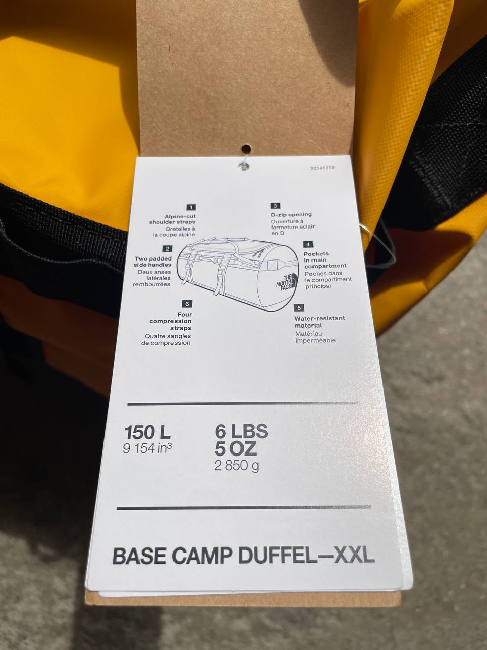 The North Face Duffle Bag (XXL / 150L)