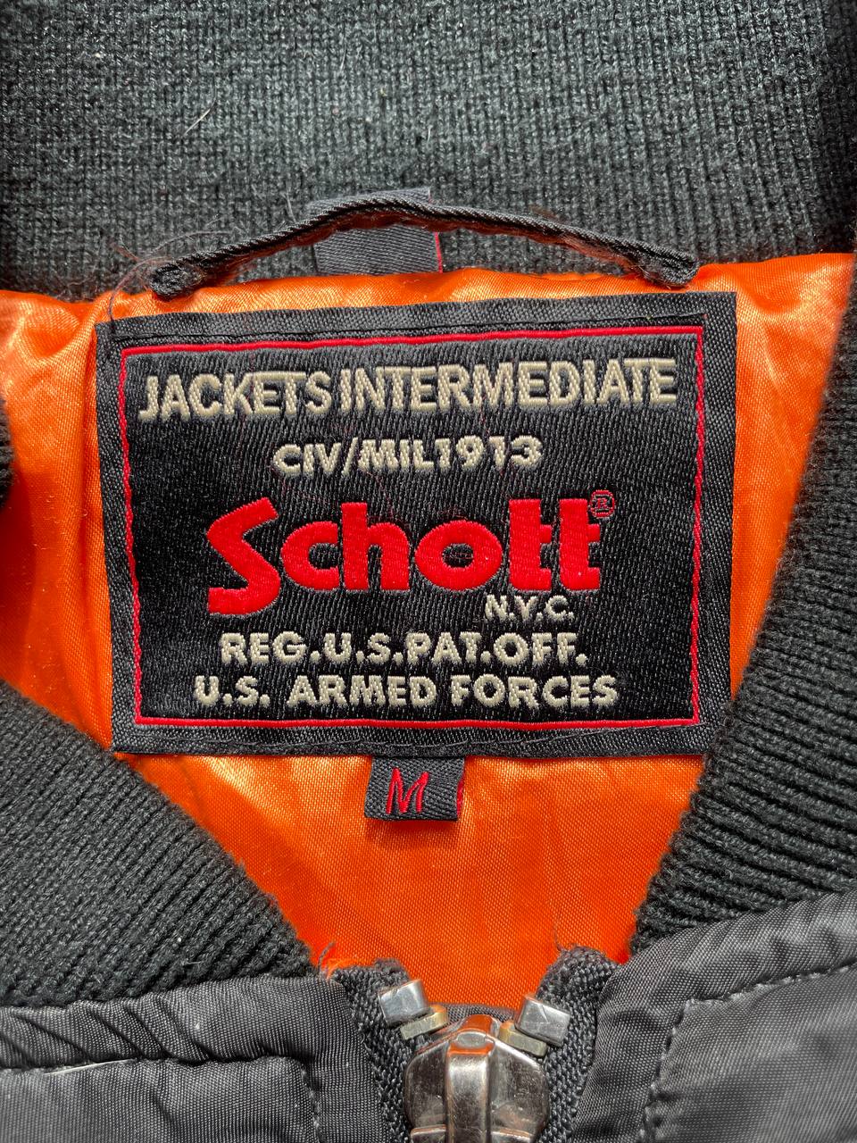 Schott Vintage Bomber Jacket (M)