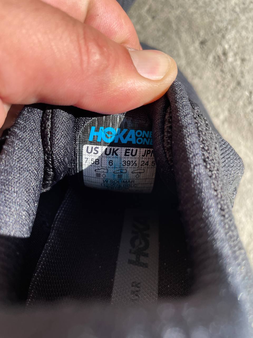 Hoka Solimar (US 7.5 / EU 39.3)