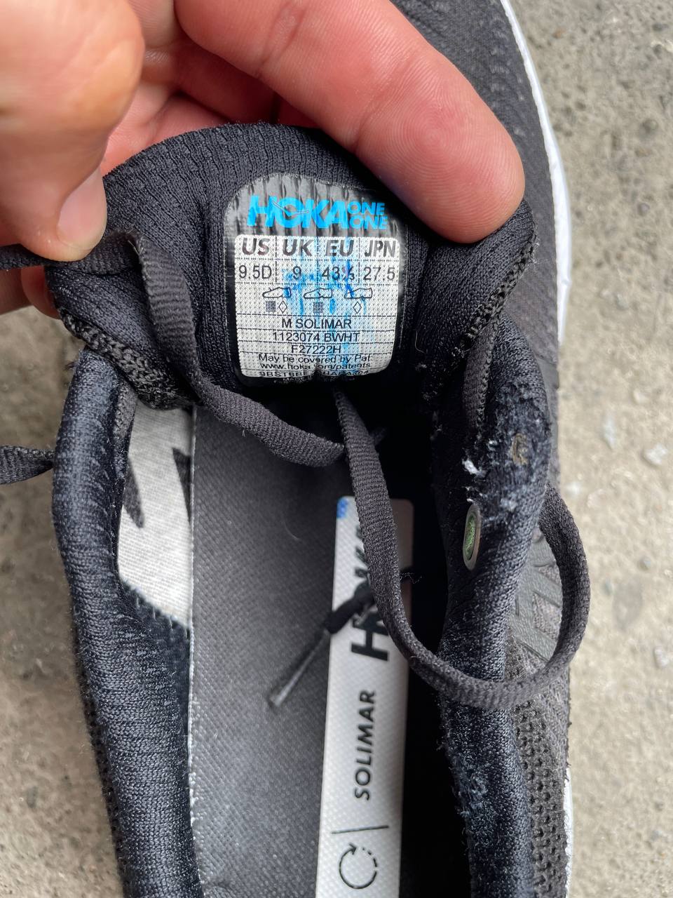 Hoka Solimar (US 9.5 / EU 43.3)