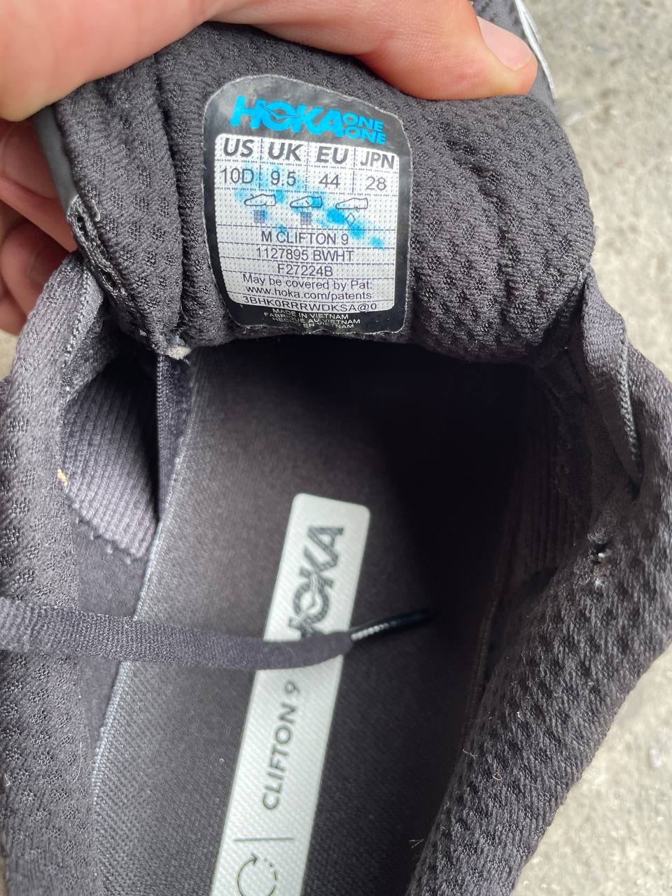 Hoka Clifton 9 (US 10 / EU 44)