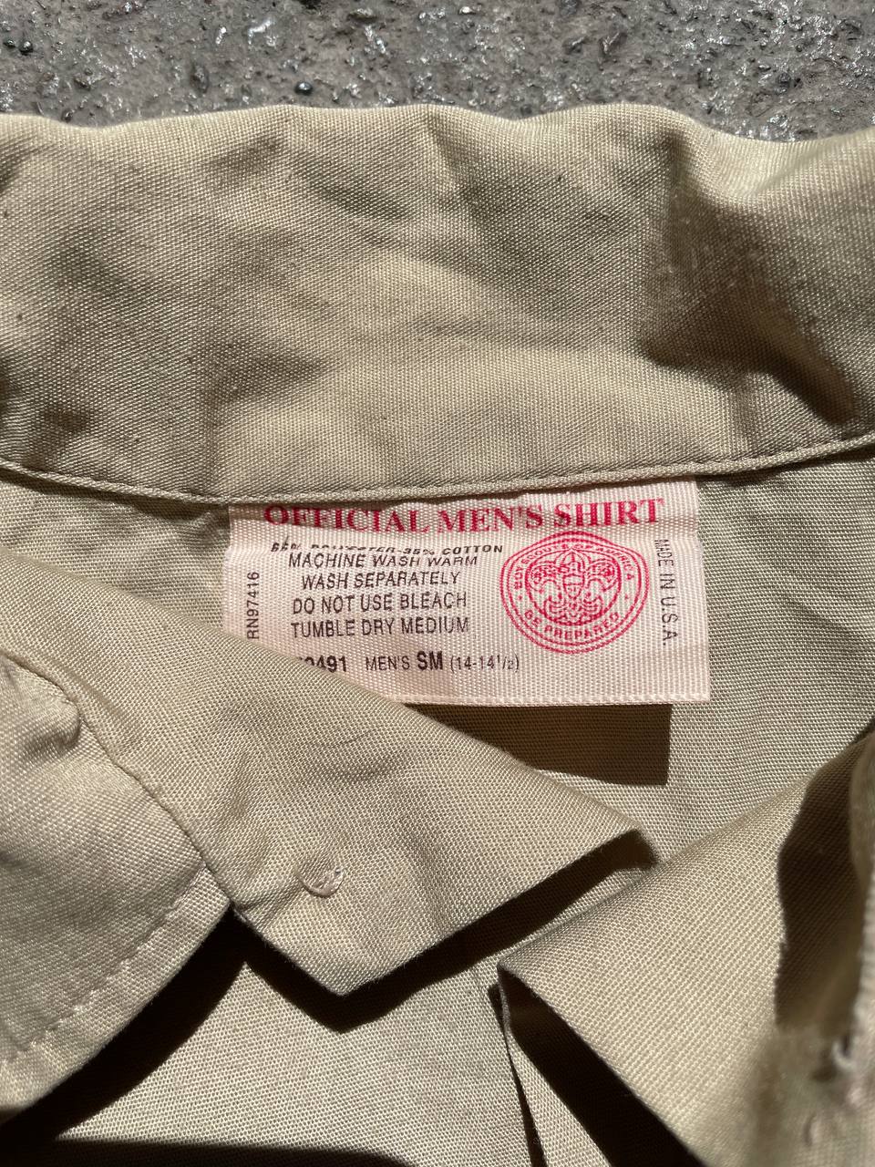 Boy Scout Shirt (S–M)