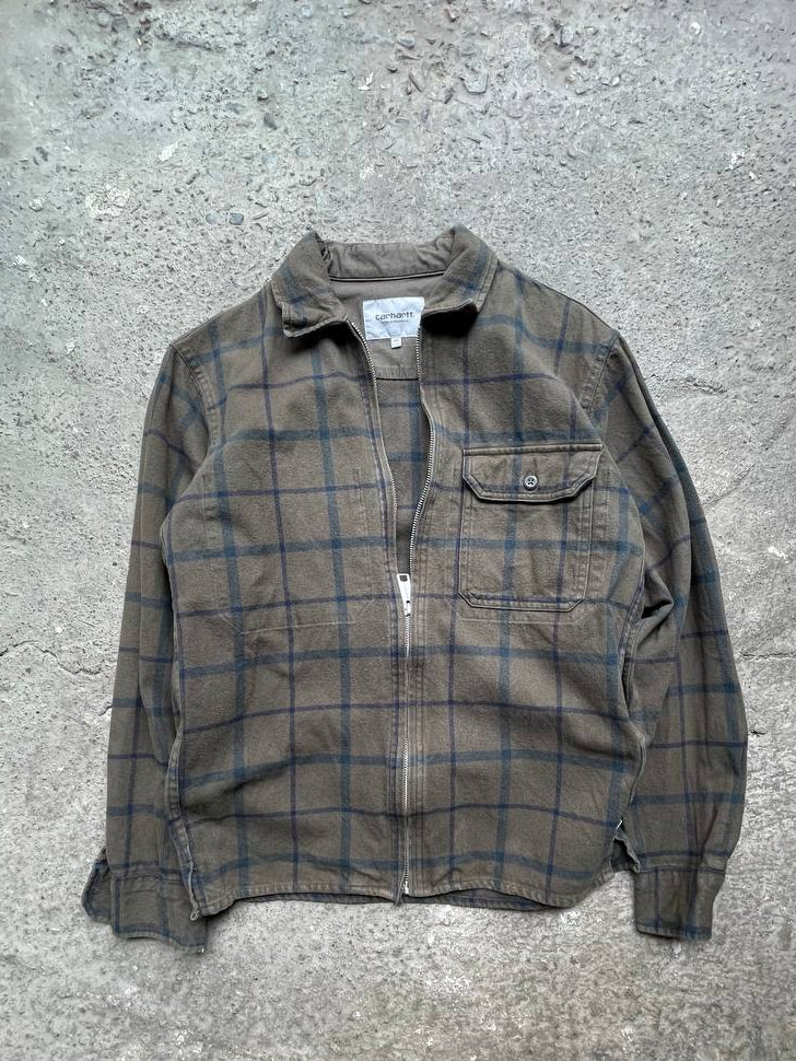 Carhartt WIP Plaid Shirt Jacket — XS