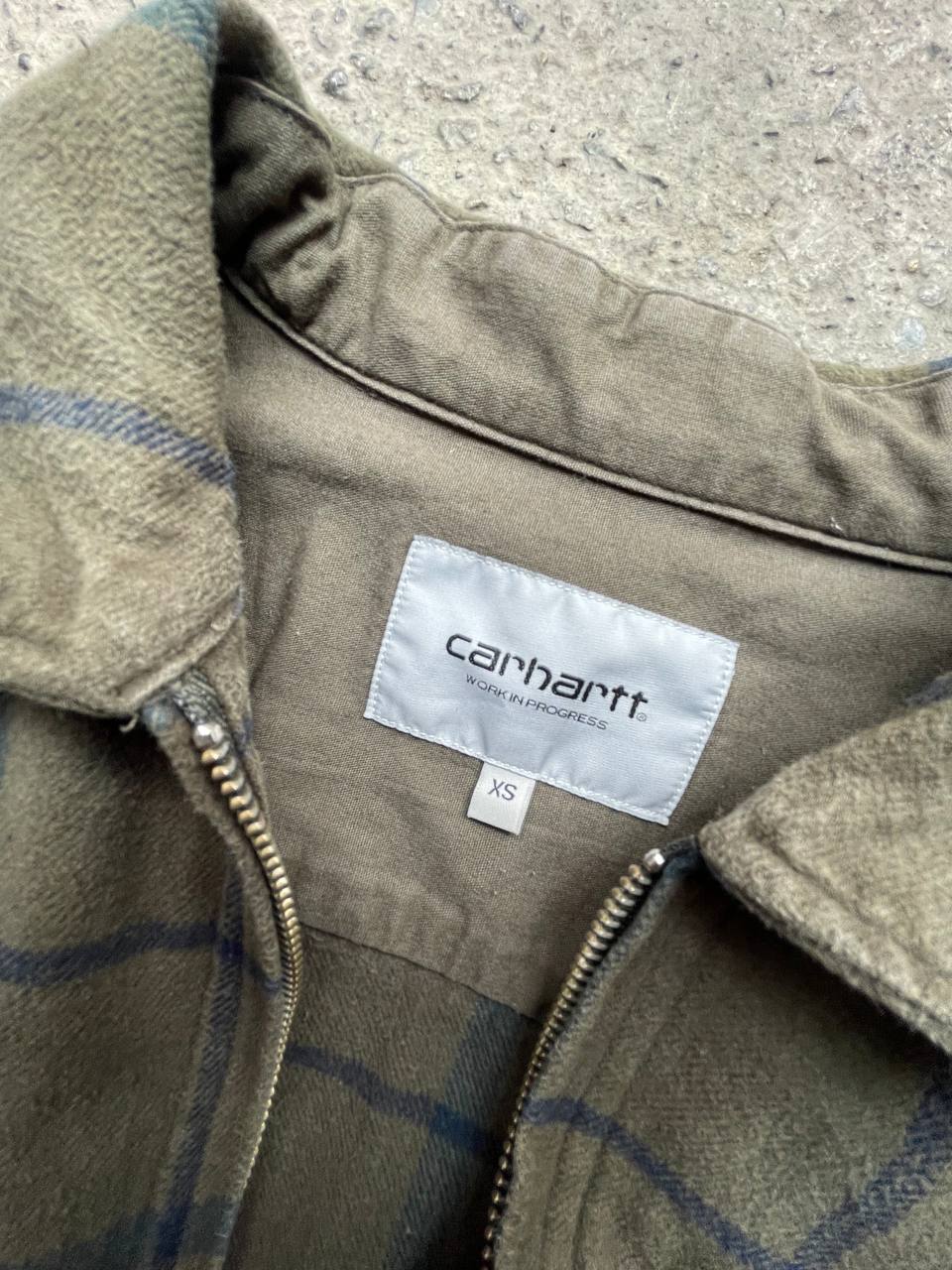Carhartt WIP Plaid Shirt Jacket — XS