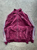 Adidas Velour Zip Jacket (M)