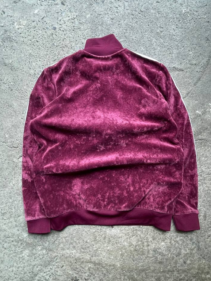 Adidas Velour Zip Jacket (M)
