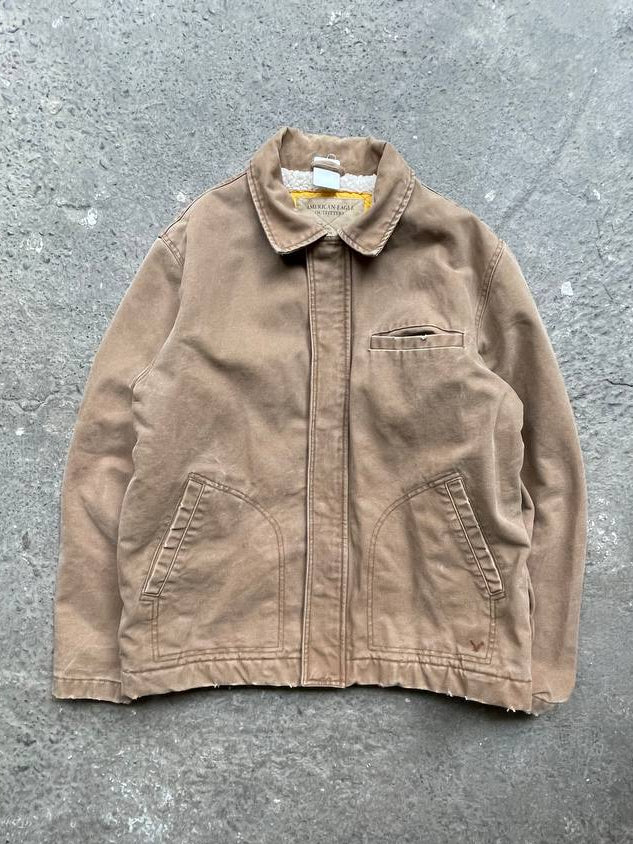 American Eagle Sherpa Jacket (L)