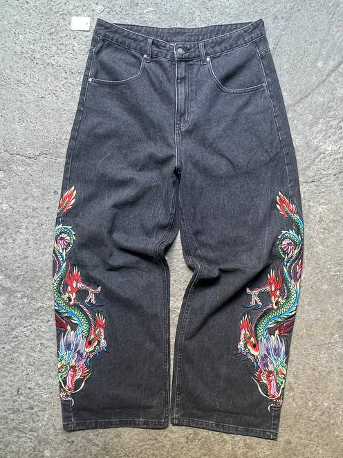 Ed Hardy x Urban Outfitters Baggy Jeans (W34/L32)