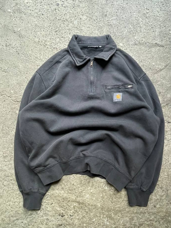 Carhartt WIP Half-Zip Detroit Sweatshirt (M oversized)