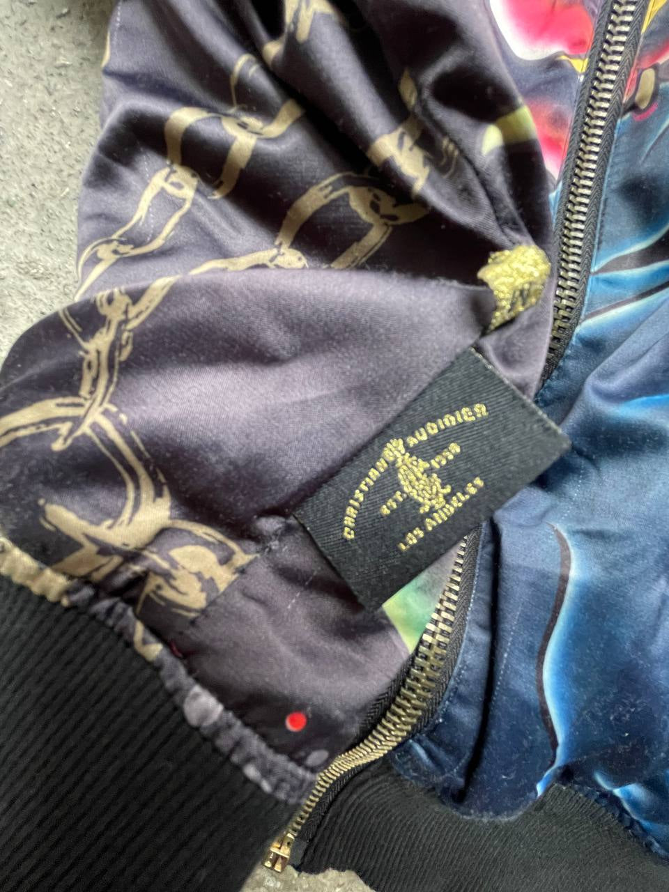 Christian Audigier Reverse Hoodie (M oversize)