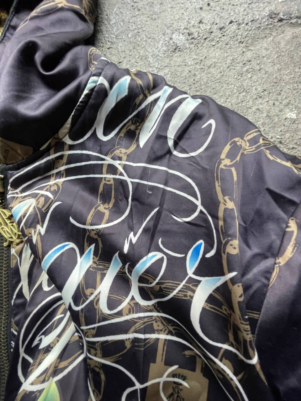 Christian Audigier Reverse Hoodie (M oversize)