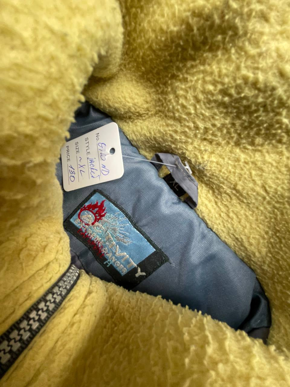 Activity Extreme Danger Vintage Fleece Jacket (Approx. XL