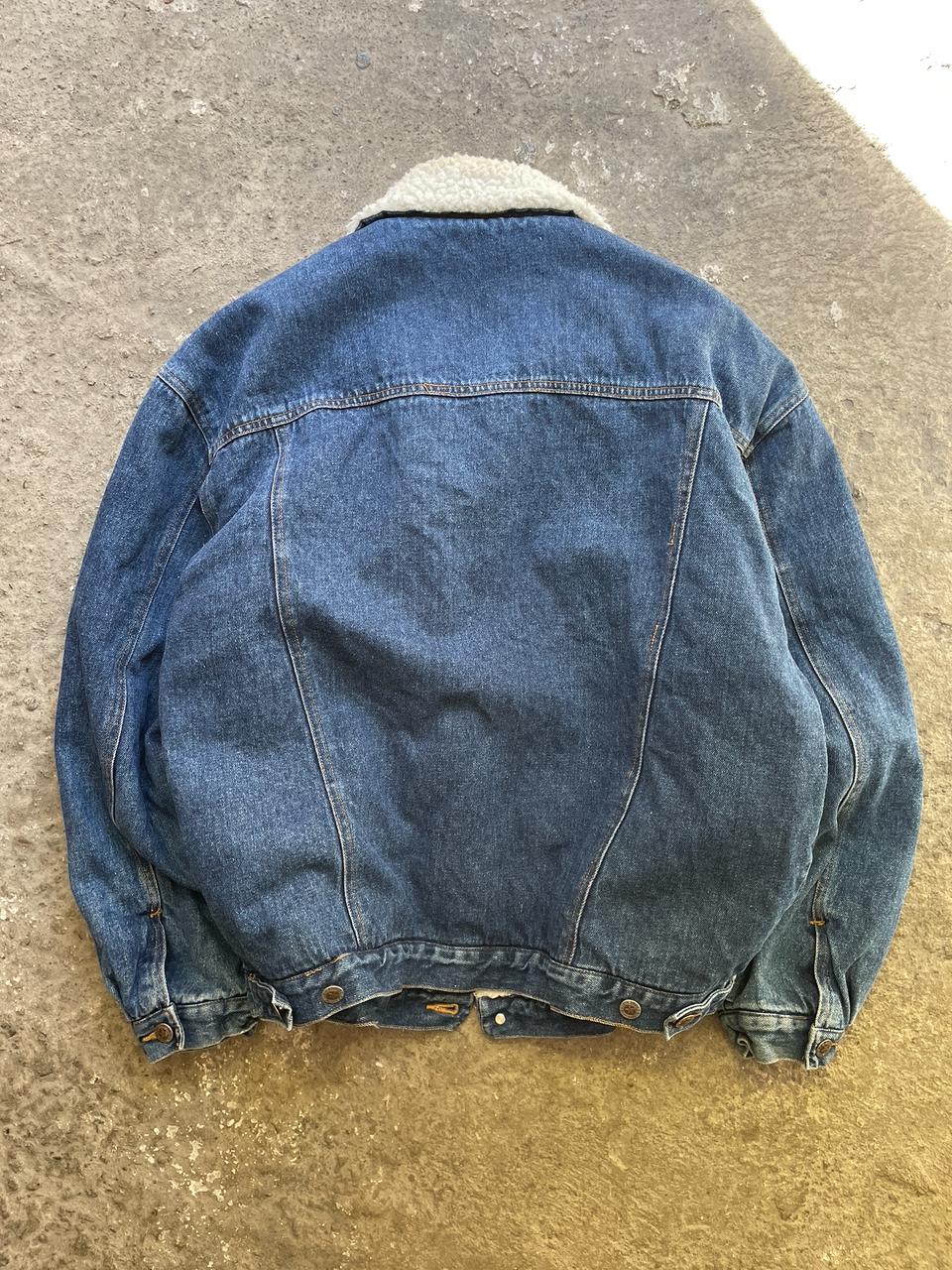 Faded Glory Sherpa Denim Jacket (L)