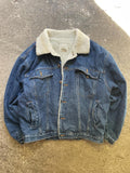 Faded Glory Sherpa Denim Jacket (L)
