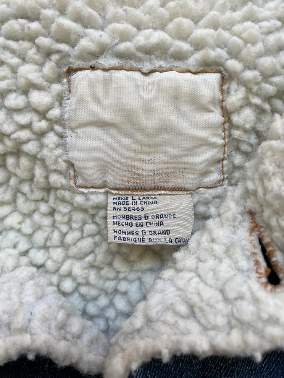 Faded Glory Sherpa Denim Jacket (L)
