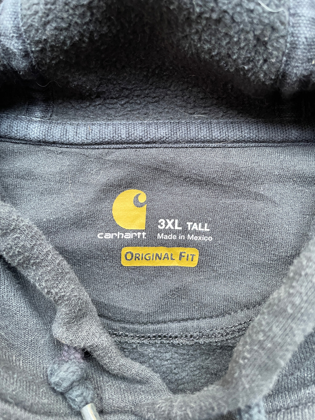 Carhartt Hoodie – Black (3XL Tall)