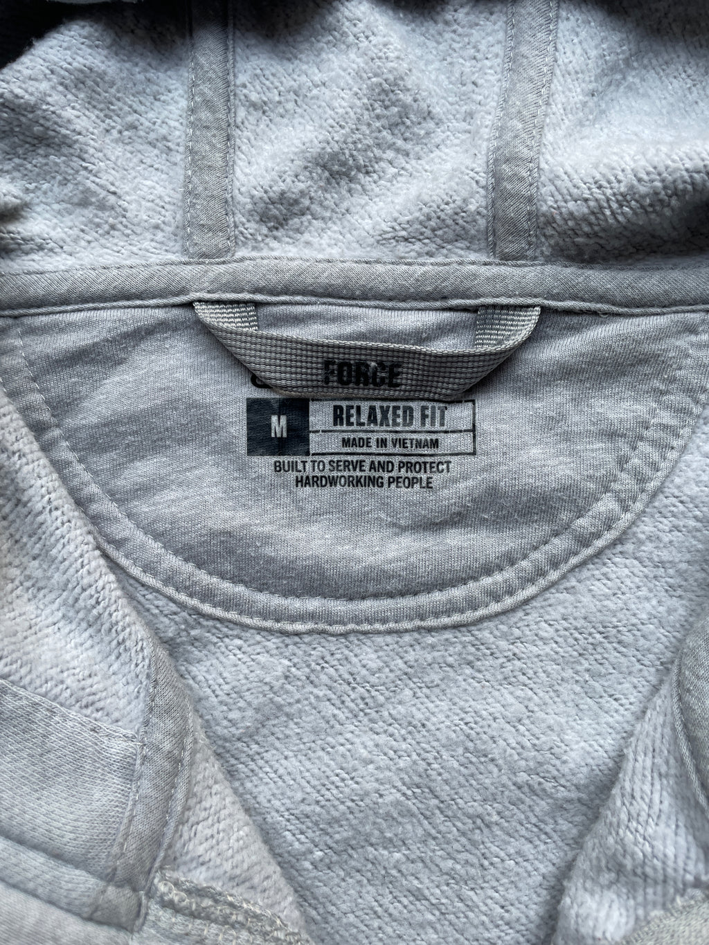 Carhartt Zip Hoodie – Light Grey (M)