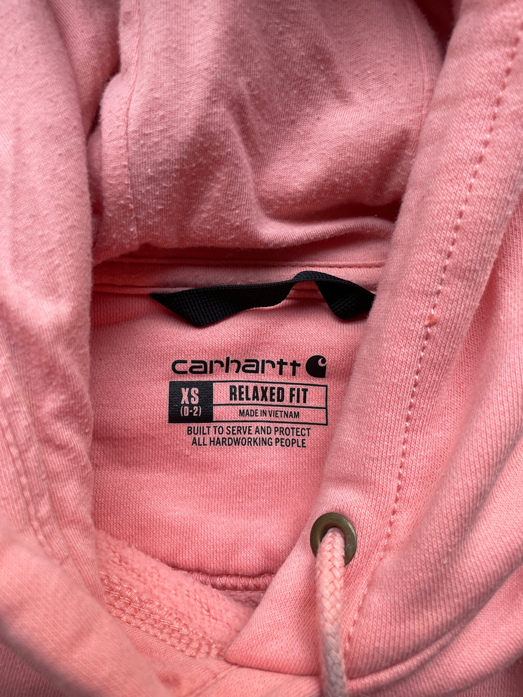 Carhartt Hoodie – Pink (XS)