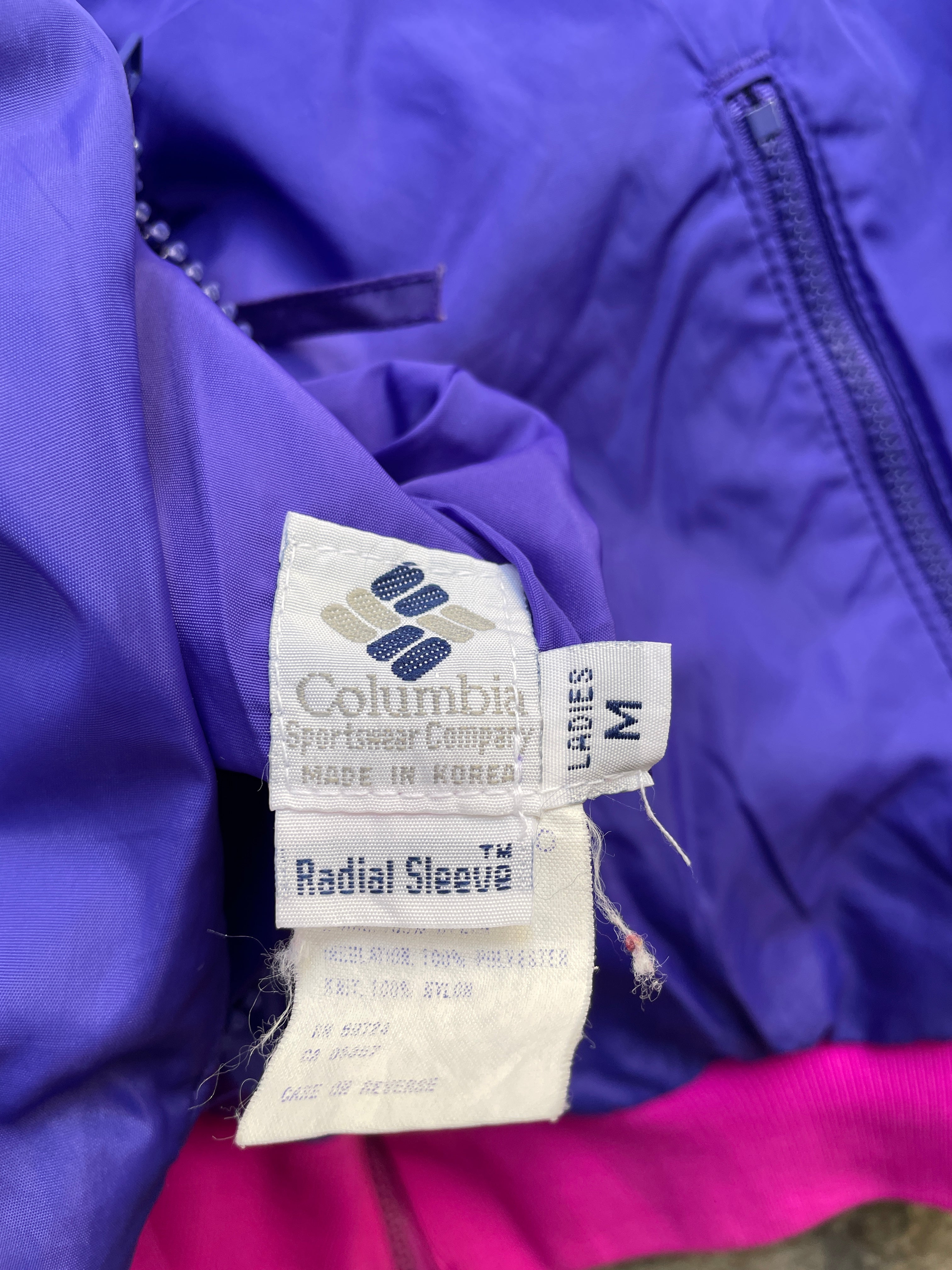 Columbia Jacket (Reversible) – Purple/Pink (M)