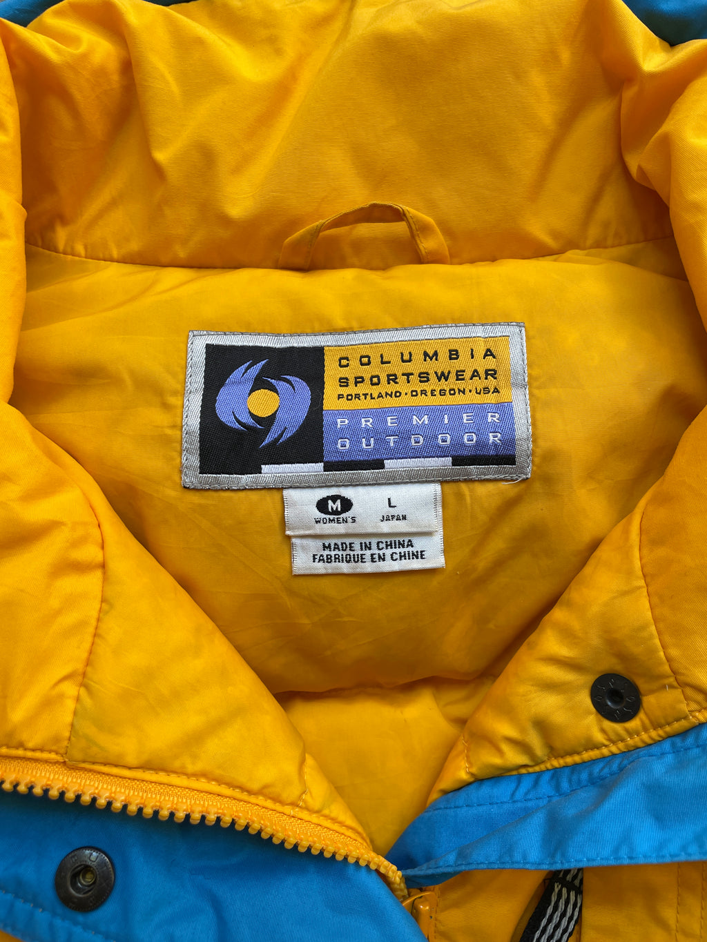 Columbia Jacket – Yellow (L)