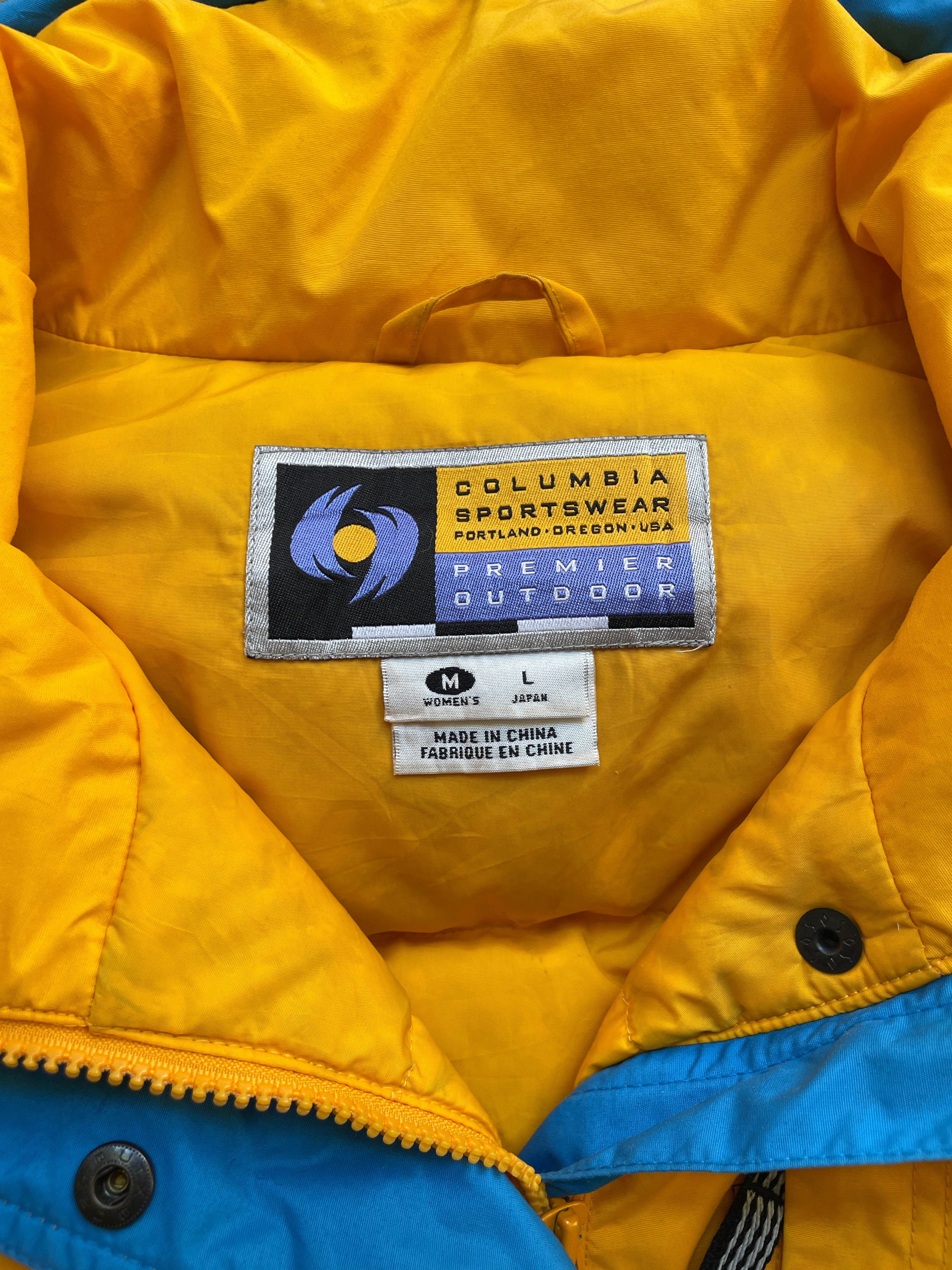 Columbia Jacket – Yellow (L)